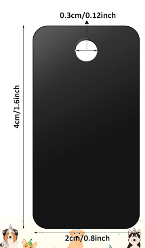 Dimensiones de la placa