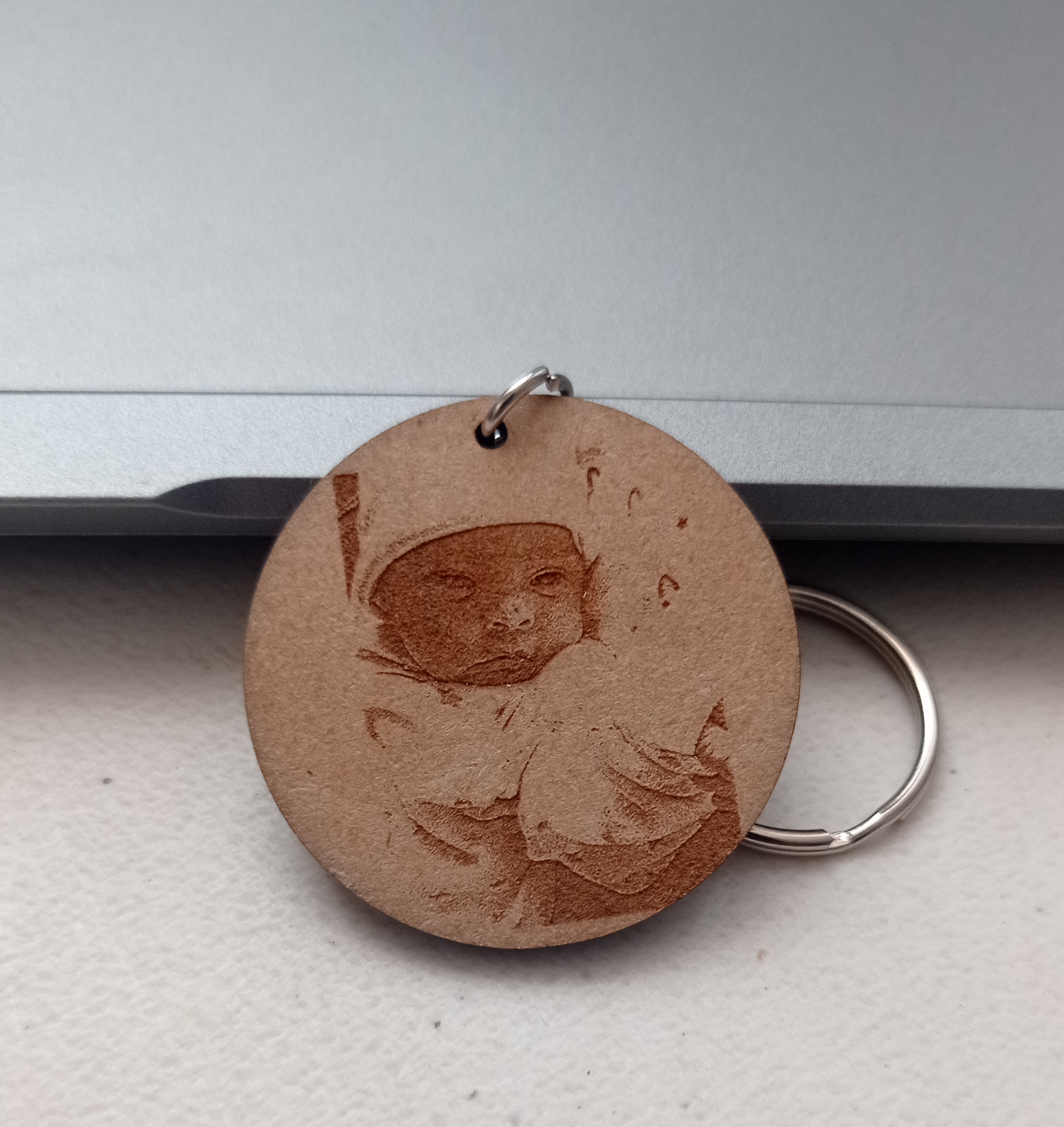 Llavero recien nacido