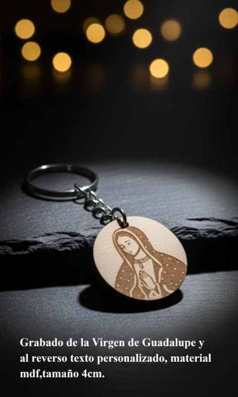 Llavero de Virgen María
