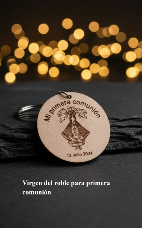 llavero de la Virgen