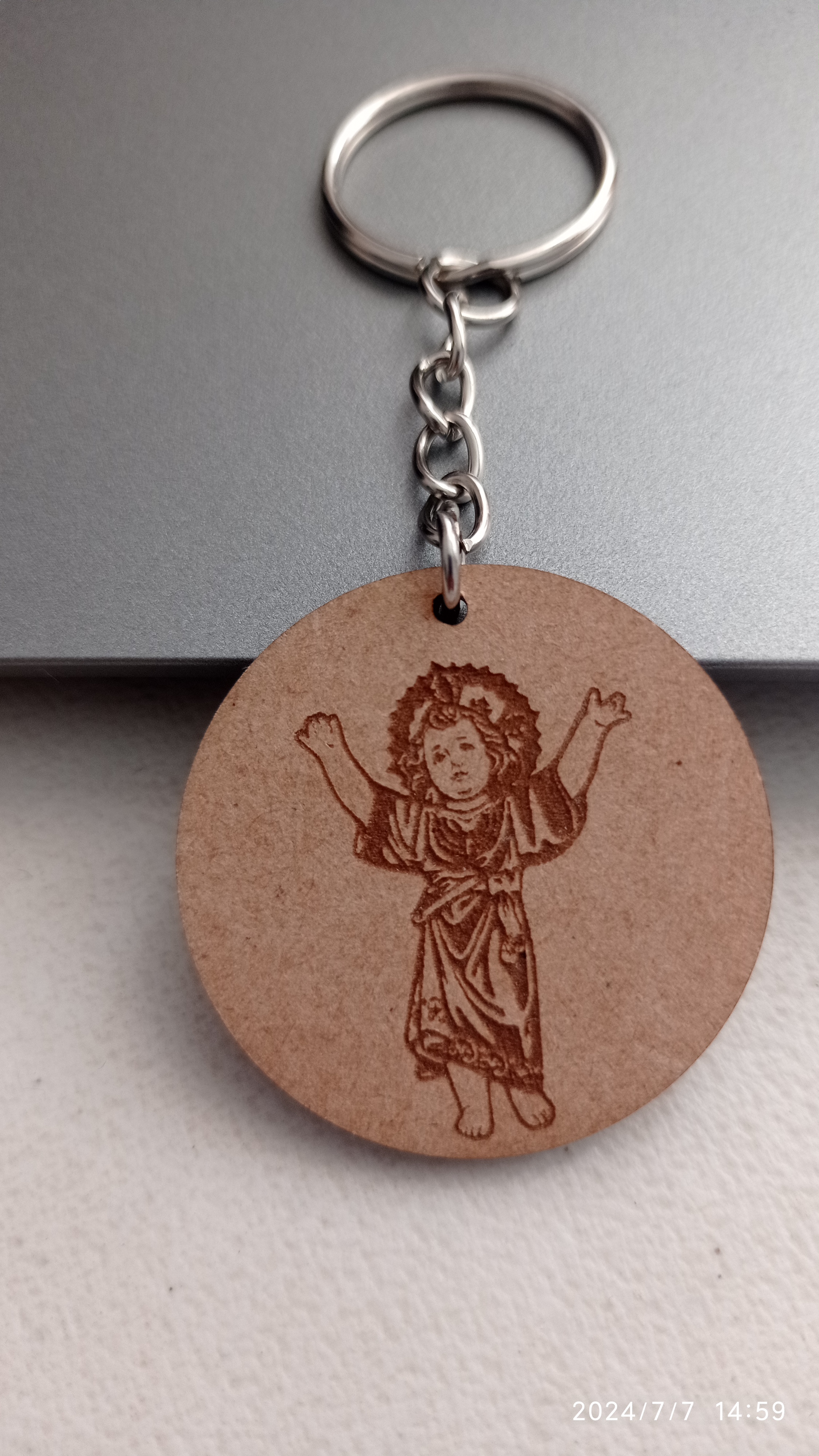Llavero niño Dios